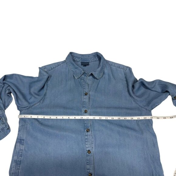 J. Jill Denim Tunic Blue Size Medium - Picture 5 of 7
